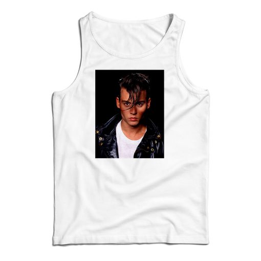 Johnny Depp Cry Baby Tank Top For UNISEX