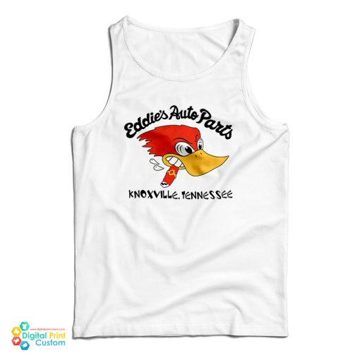 Johnny Knoxville Eddie’s Auto Parts Tank Top