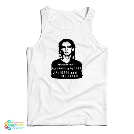 Juliette Lewis Mugshot Tank Top