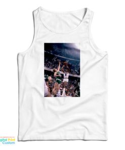 Julius Erving Jump Shot Against Rival Larry Bird Tank Top For UNISEX