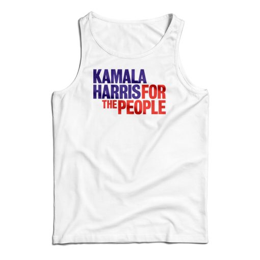 Kamala Harris For The People President 2020 Campaign Tank Top