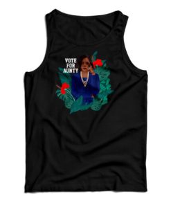 Kamala Harris Vote For Aunty Tank Top