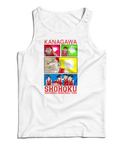 Kanagawa Shohoku High School Basketball Tank Top For UNISEX