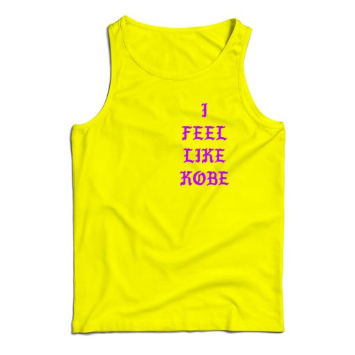 Kanye West I Feel Like Kobe Tank Top