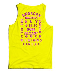 Kanye West I Feel Like Kobe Tank Top