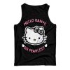 Kanye West Kitty Cat Hello Kanye Be Fearless Tank Top For UNISEX