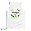 Ketamine Cartoon Rainbow Tank Top For UNISEX