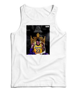 King LeBron James Tank Top For UNISEX King LeBron James Tank Top For UNISEX
