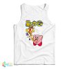 Kirby Food Kanji Pink Tank Top For UNISEX