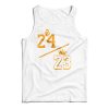 Kobe Bryant 24 LeBron James 23 NBA Tank Top For UNISEX