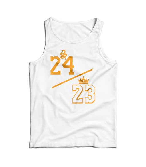 Kobe Bryant 24 LeBron James 23 NBA Tank Top For UNISEX