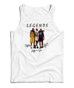 Kobe Bryant Michael Jordan And LeBron James Legends Tank Top