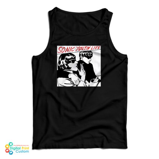 Kurt Cobain Sonic Youth Live Tank Top