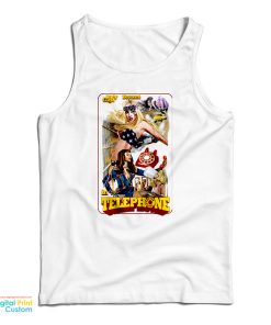 Lady Gaga and Beyonce Telephone Tank Top For UNISEX Lady Gaga and Beyonce Telephone Tank Top For UNISEX