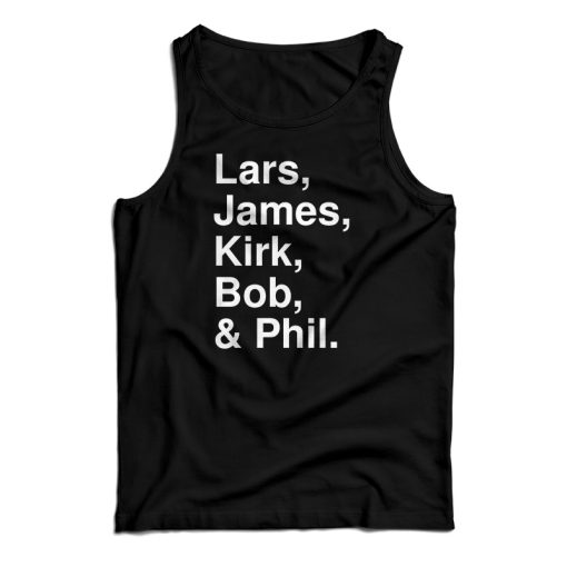 Lars James Kirk Bob And Phil Tank Top