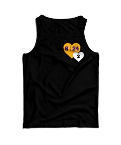 Lebron Tribute 8 24 2 Heart Kobe Bryant Tank Top For Men’s And Women’s