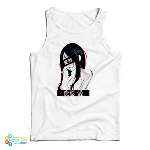 Lewd Hentai Japanese Otaku Tank Top