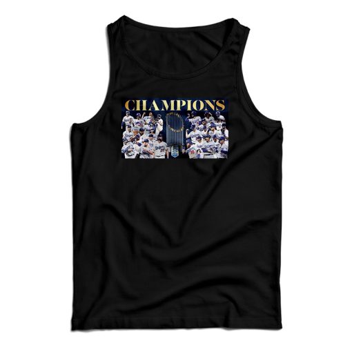 Los Angeles Dodgers Are World Champions Tank Top For UNISEX