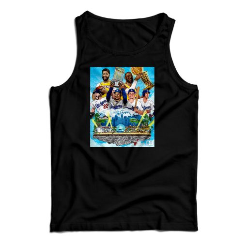 Los Angeles Dodgers Tank Top For UNISEX