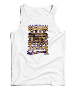 Los Angeles Lakers 2020 NBA Champions Tank Top For UNISEX