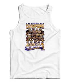 Los Angeles Lakers 2020 NBA Champions Tank Top For UNISEX