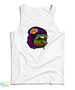Los Angeles Lakers Sad Pepe The Frog Tank Top For UNISEX