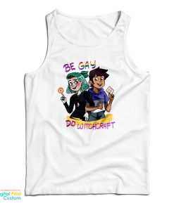 Lumity The Owl House Be Gay Do Witchcraft Tank Top For UNISEX