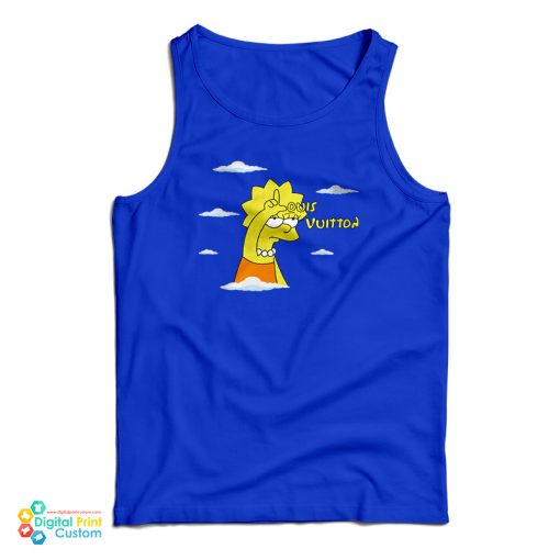 MEGA YACHT Lisa Simpson Tank Top