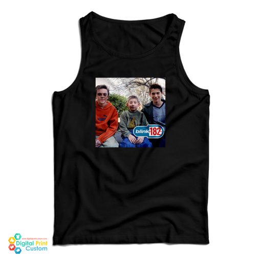 Malcolm In The Middle Boys Blink-182 Old School Cool Tank Top