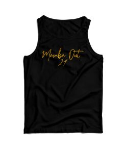 Mamba Out 24 Signature Kobe Bryant Tank Top For Men’s And Women’s