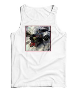 Mandalorian Holiday Card Tank Top For UNISEX Mandalorian Holiday Card Tank Top For UNISEX