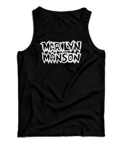 Marilyn Manson Classic Logo Tank Top Marilyn Manson Classic Logo Tank Top