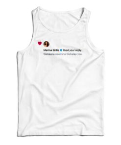 Marina Sirtis Liked Your Reply Tank Top