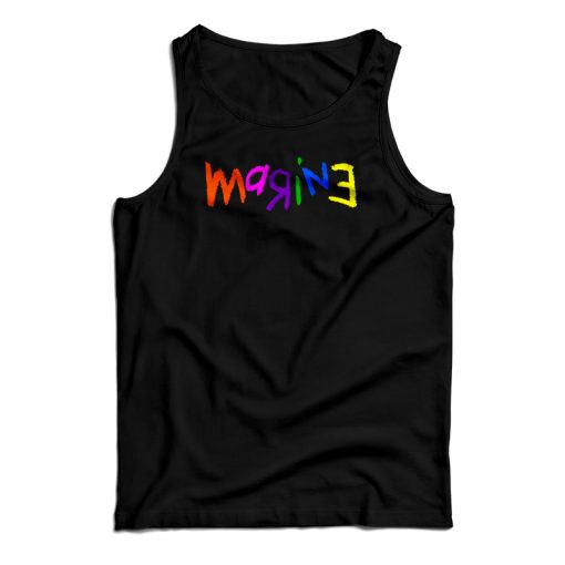 Marine Full Color Crayon Tank Top For UNISEX