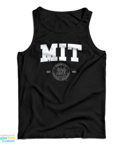 Massachusetts Institute Of Technology MIT Est Logo 1861 Tank Top Massachusetts Institute Of Technology MIT Est Logo 1861 Tank Top