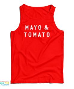 Mayo And Tomato Tank Top For UNISEX