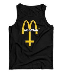 Mc Satan McDonald Parody Tank Top