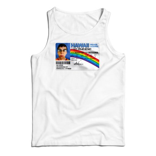 McLovin Driver Licence Tank Top For UNISEX –