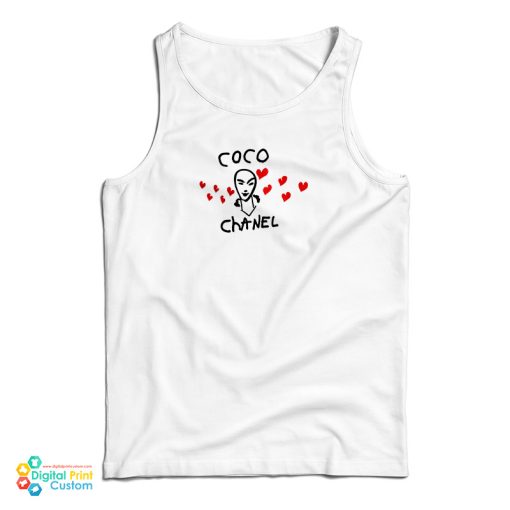 Mega Yacht Coco Chanel Tank Top For UNISEX
