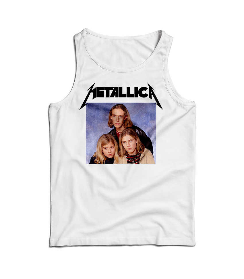 Metallica X Hanson Parody Tank Top Cheap For Men's And Women's Metallica X Hanson Parody Tank Top Cheap For Men's And Women's