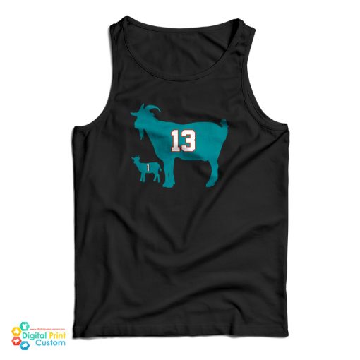 Miami Dolphins Dan Marino Tua Tagovailoa Goats Tank Top