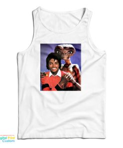 Michael Jackson And E.T. Tank Top