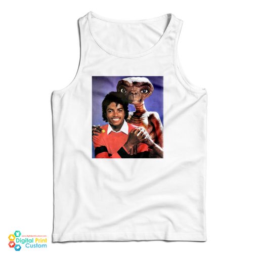 Michael Jackson And E.T. Tank Top