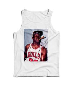 Michael Jordan Cigar Smoke Champions Tank Top Men’s And Women’s