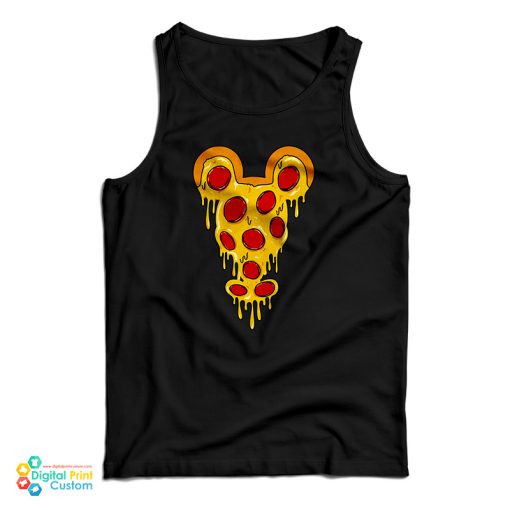 Mickey Mouse Pepperoni Pizza Tank Top