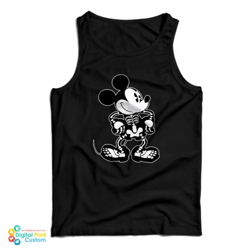 Mickey Mouse Skeleton Tank Top