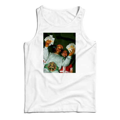 Mike Tyson Holding Money Tank Top For UNISEX