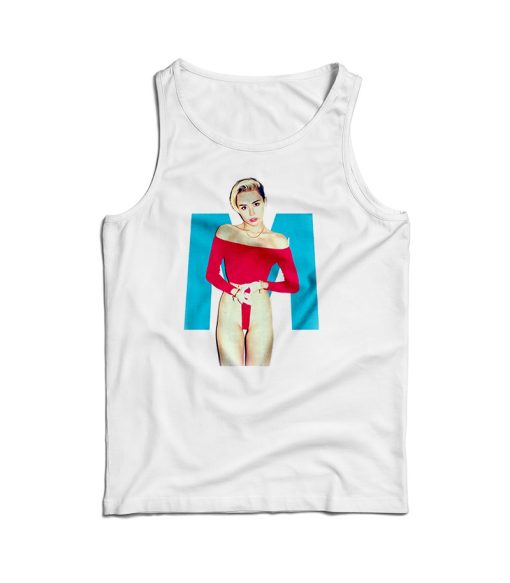 Miley Cyrus Sexy Vintage Tank Top For Men’s And Women’s