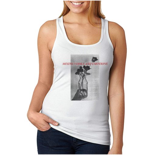 Mixing Vodka And Emotions Tank Top Trendy Clothing For UNISEX