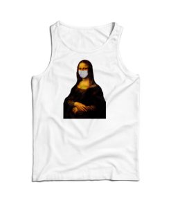 Mona Lisa Corona Virus Tank Top For Men’s And Women’s